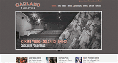 Desktop Screenshot of garlandtheater.com